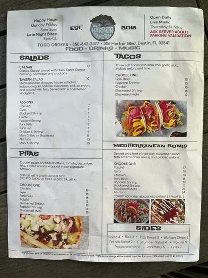 Menu 4