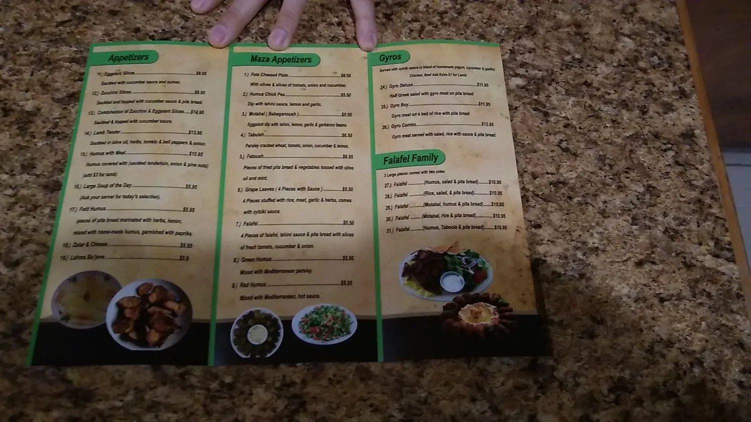 Menu 6