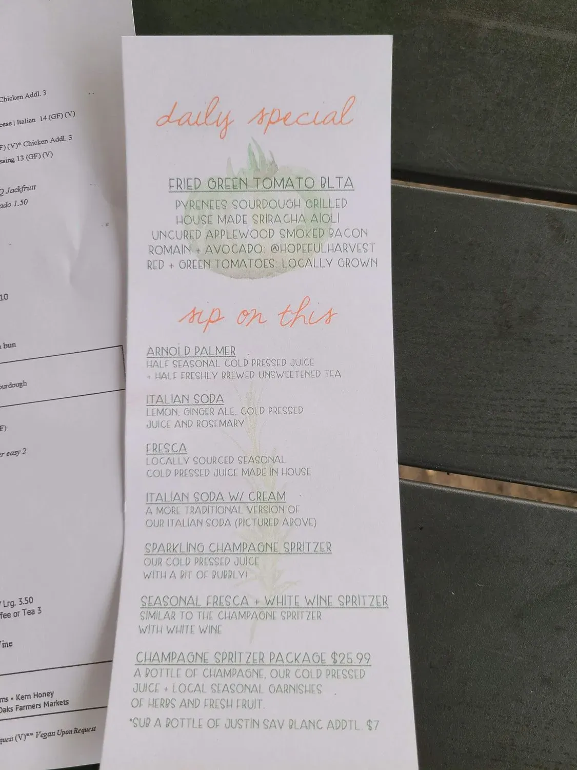 Menu 4