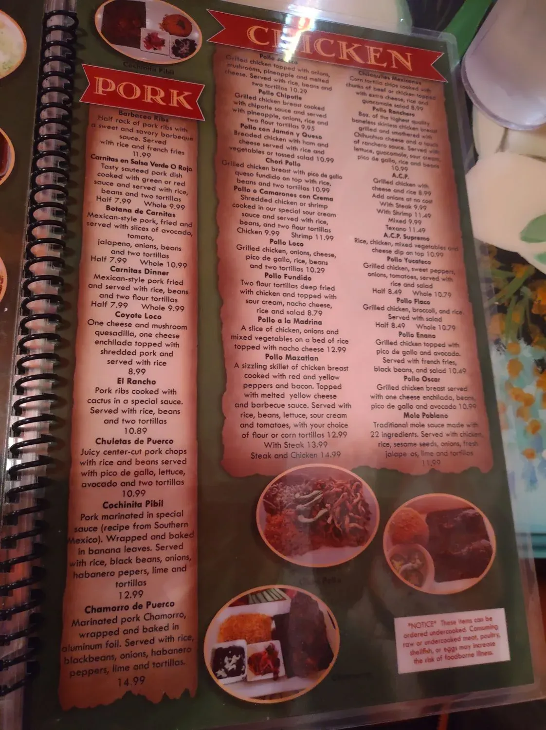 Menu 6