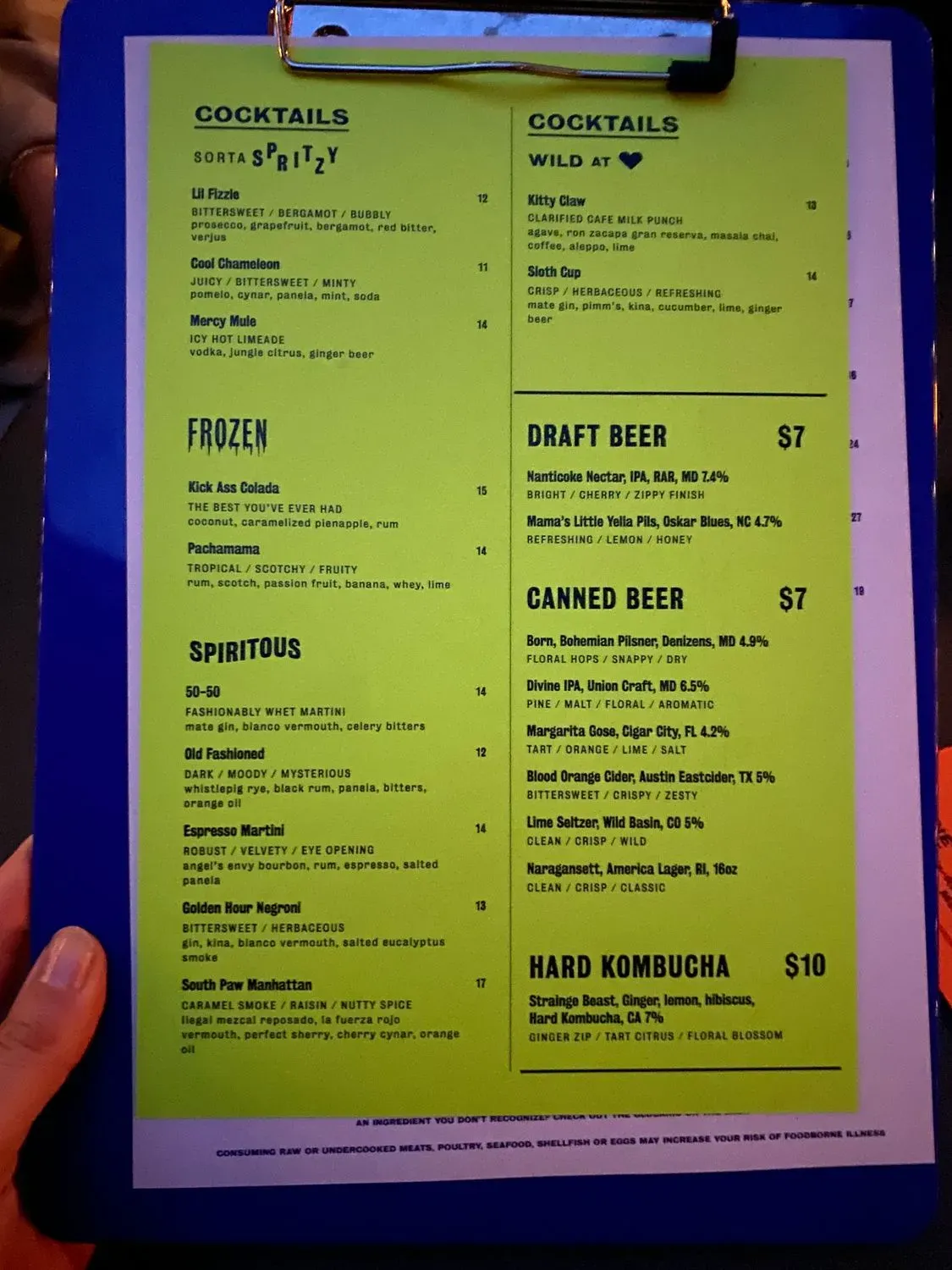 Menu 4