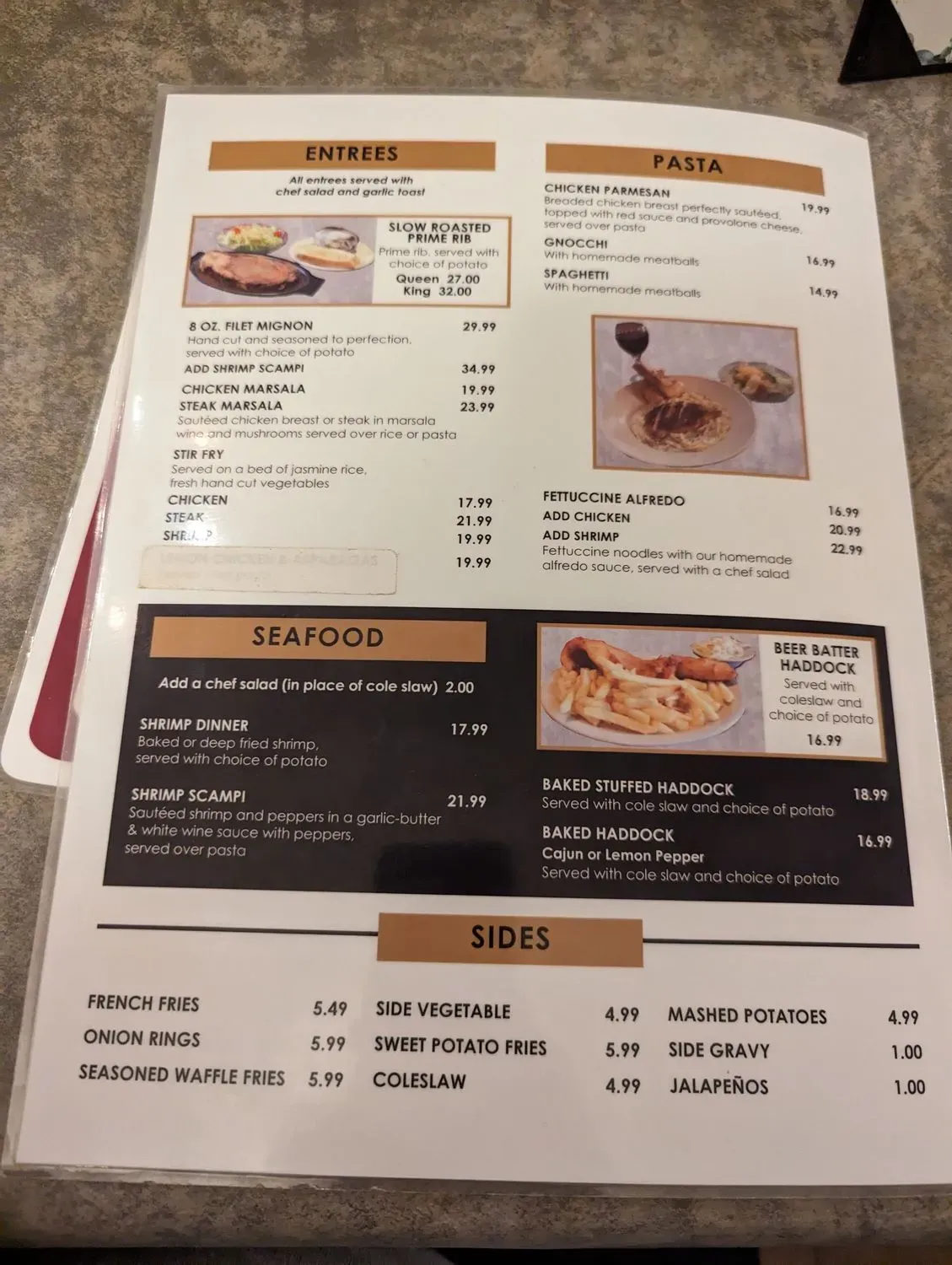 Wagners Restaurant Menu - Updated September 2025
