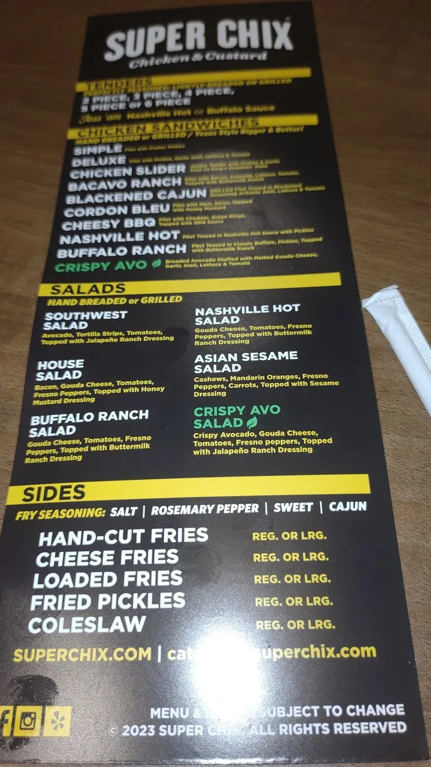 Menu 3