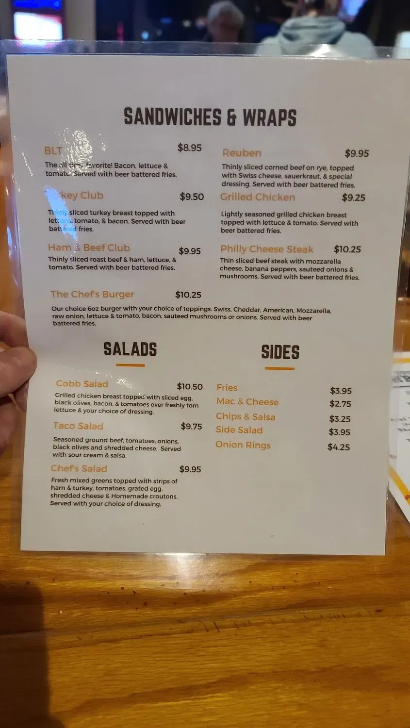 Menu 4