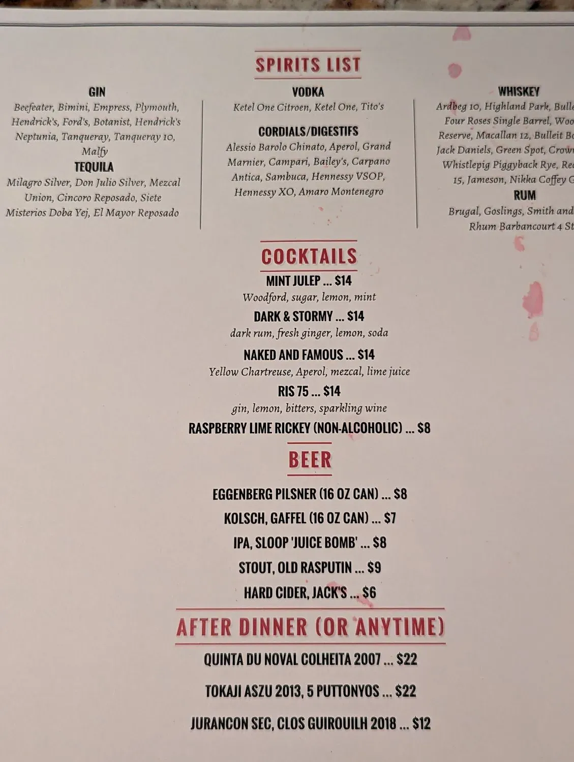 Menu 3