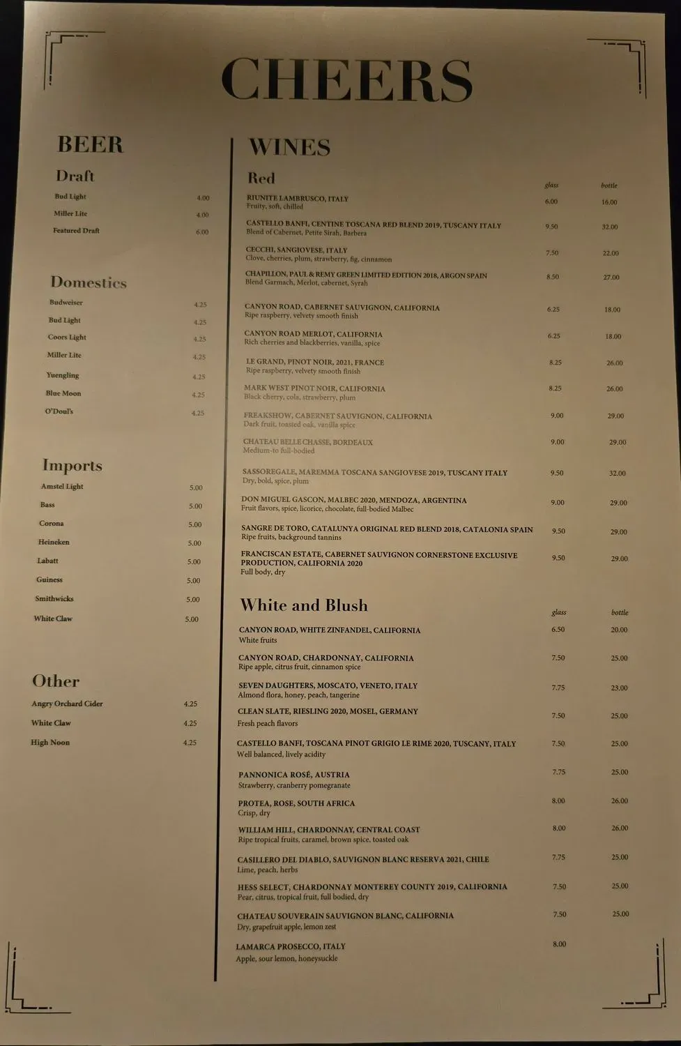 Menu 3