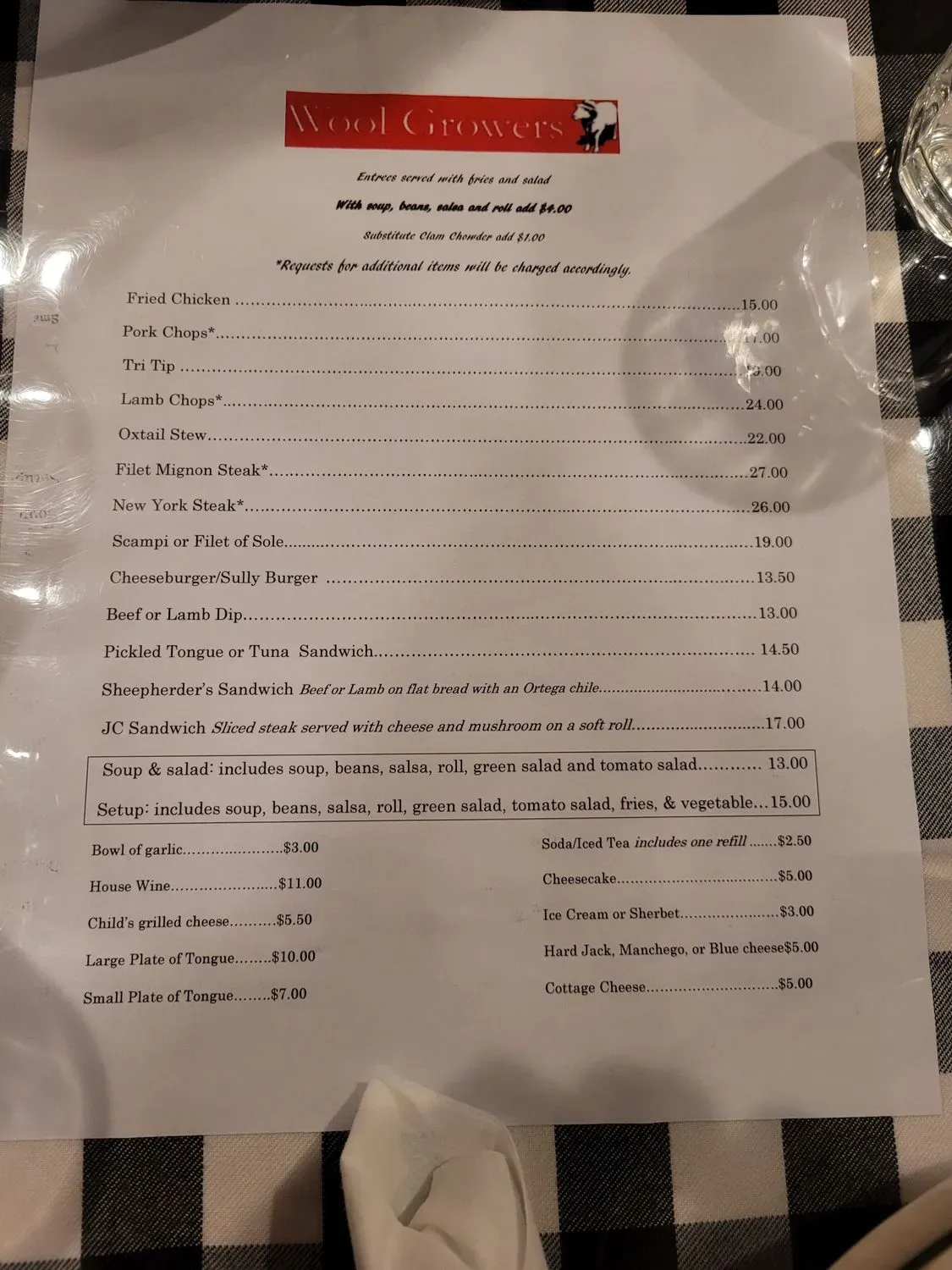 Menu 6