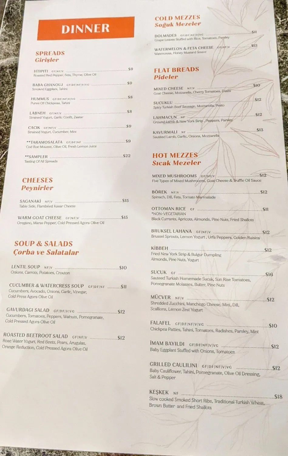 Menu 3