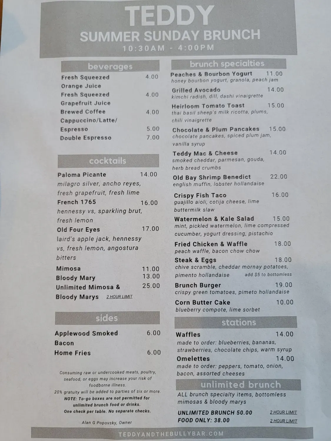 Menu 6