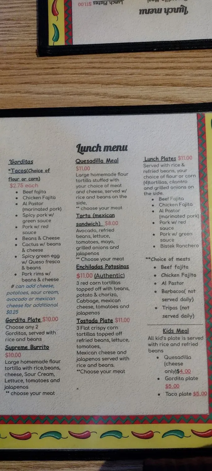 Menu 4