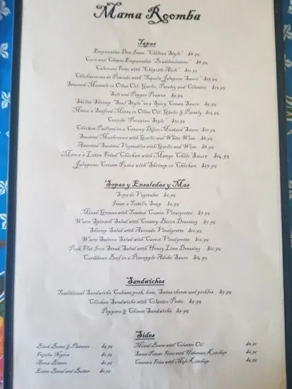 Menu 4