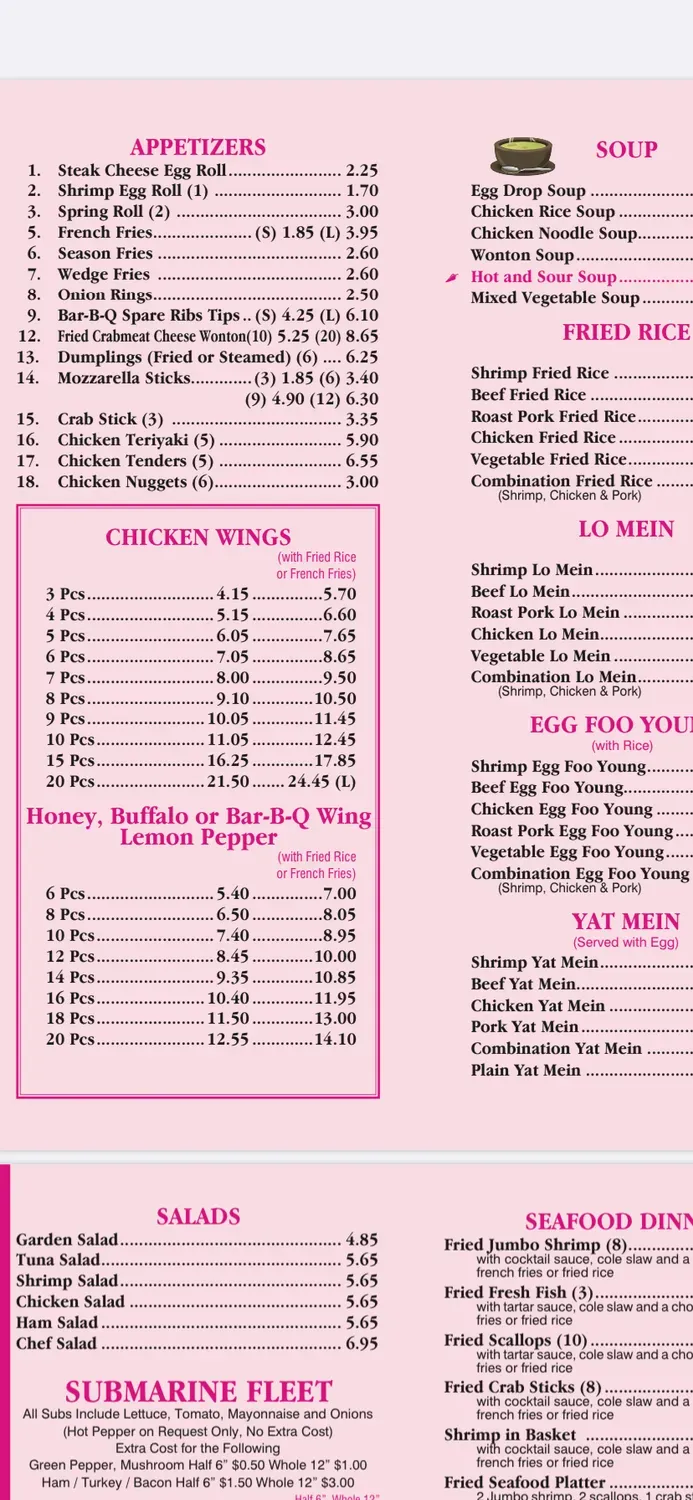 Menu 4