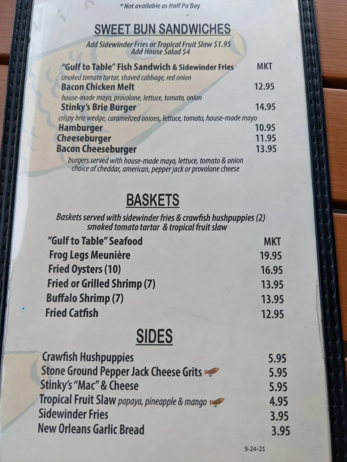 Menu 6