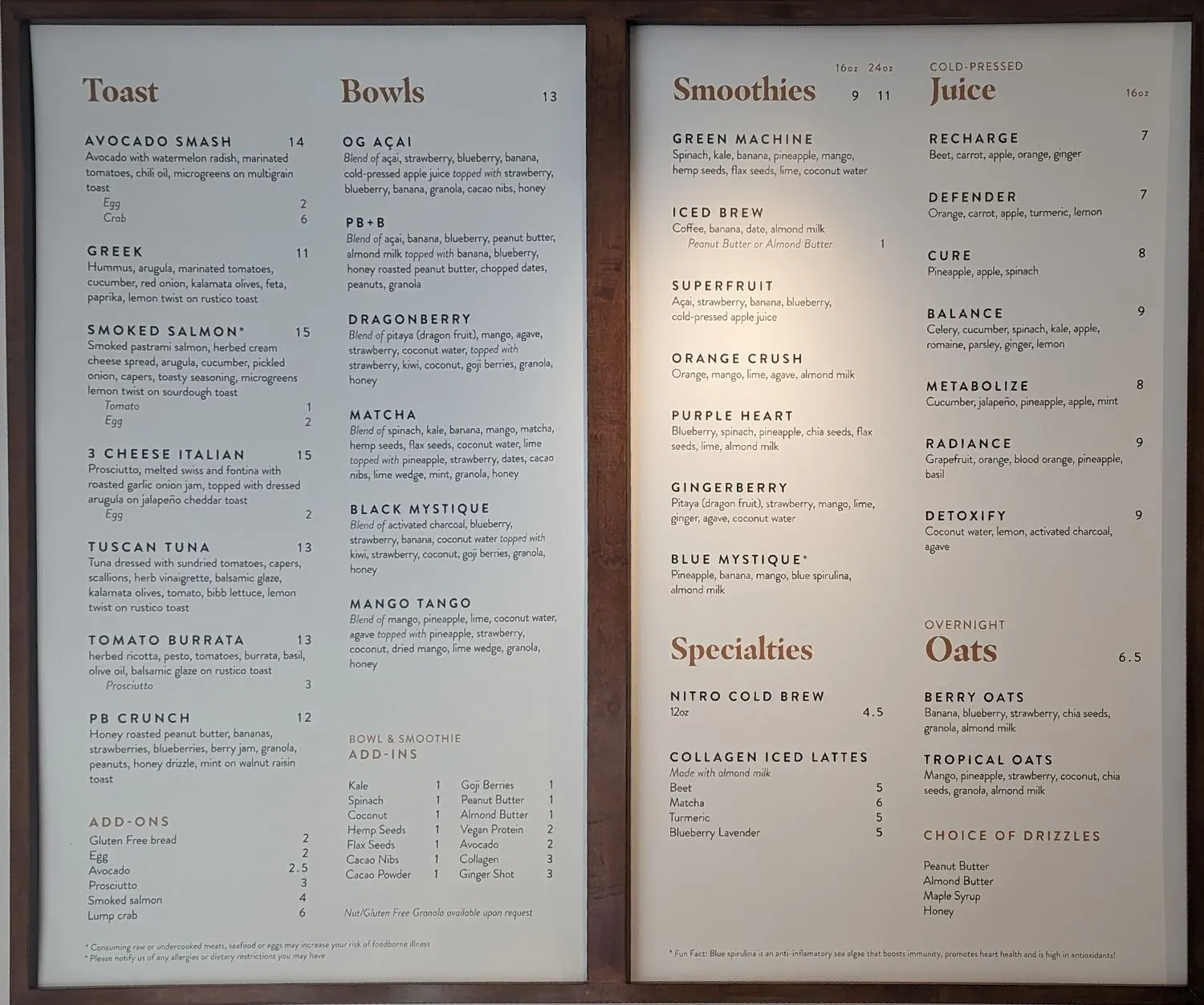 Menu 6