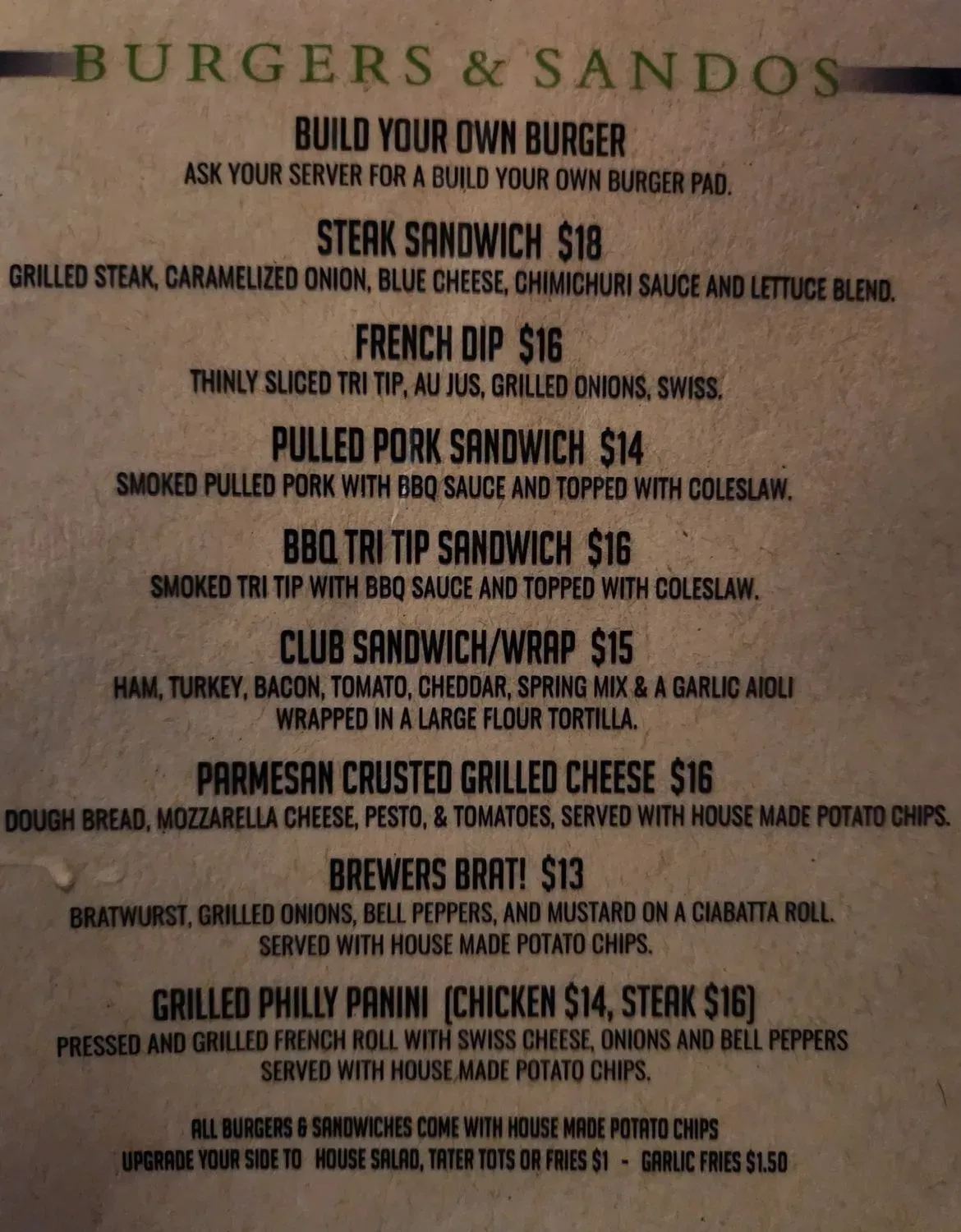 Menu 6