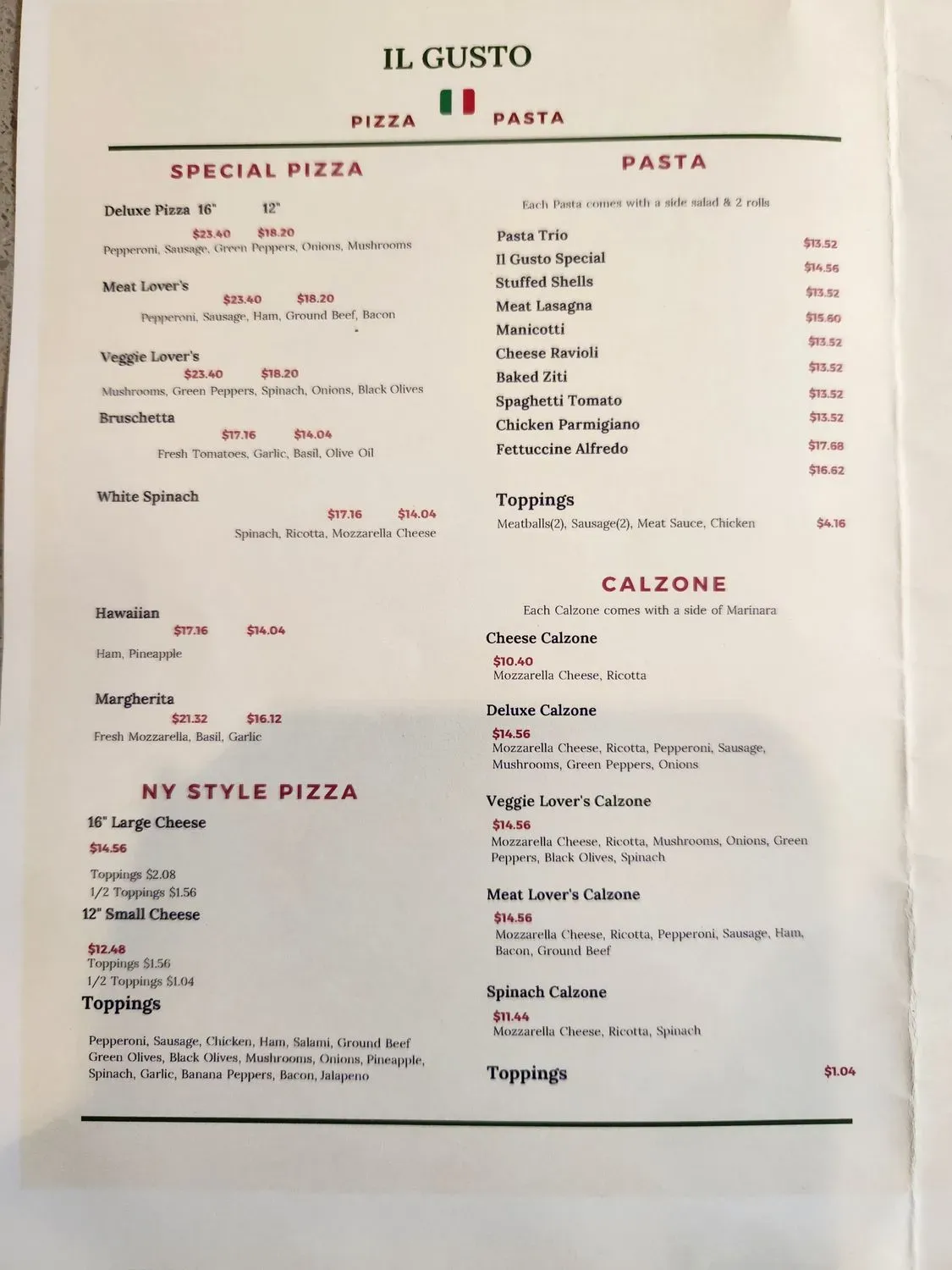 Menu 4