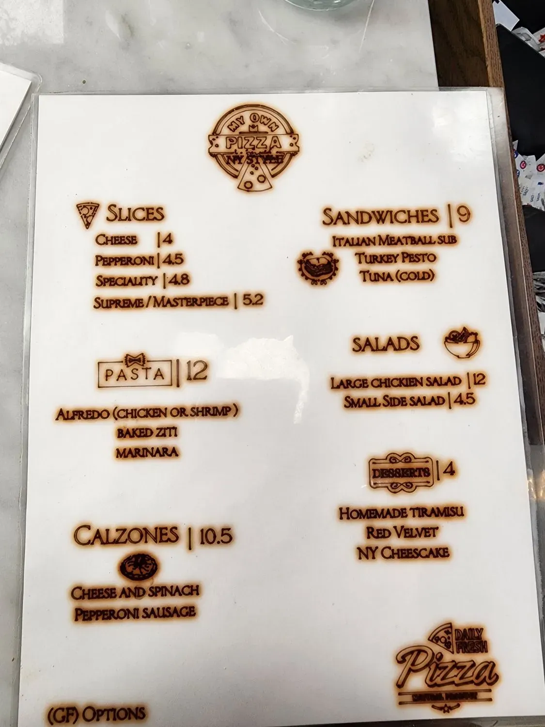 Menu 6