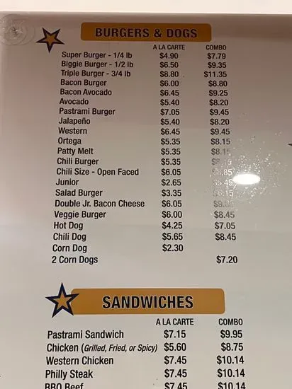 Generals Headquarters Menu Wasco Ca Checkle