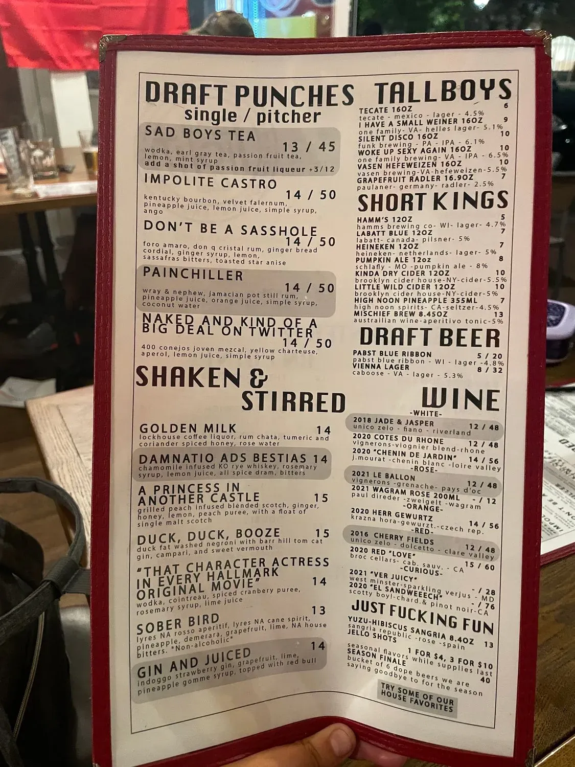 Menu 4