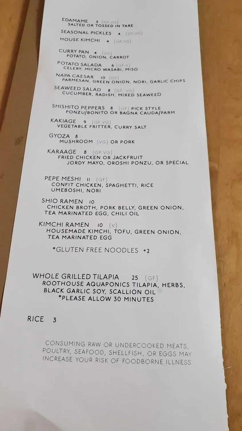 Menu 3