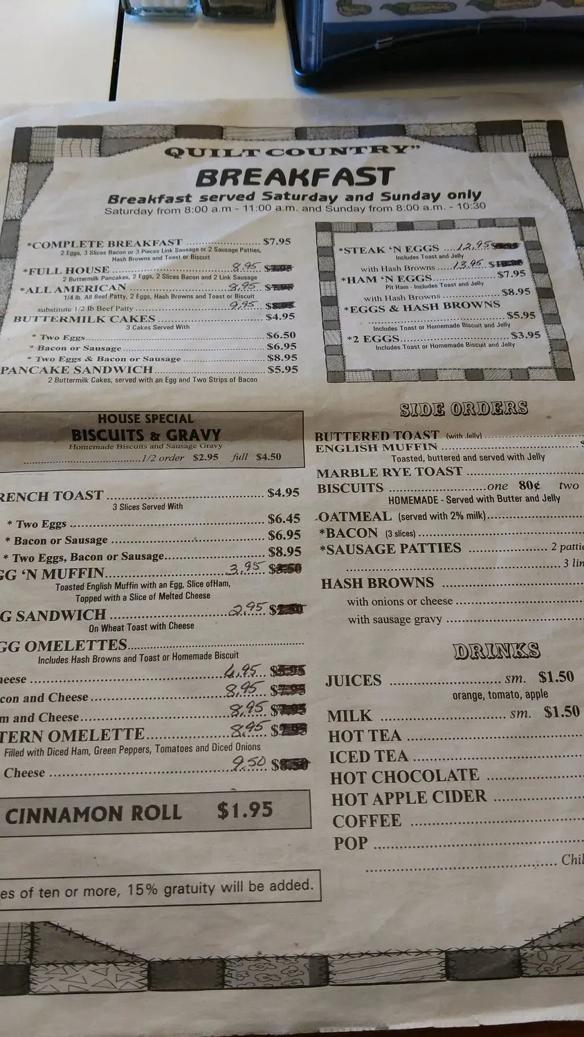 Menu 4