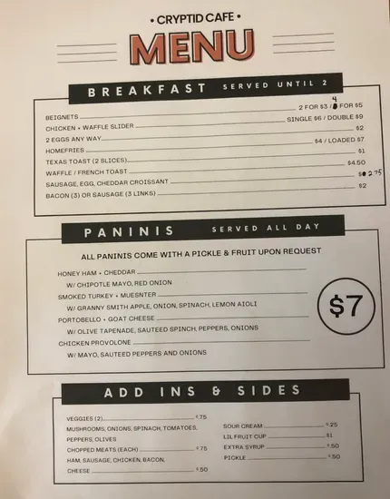 Menu 4