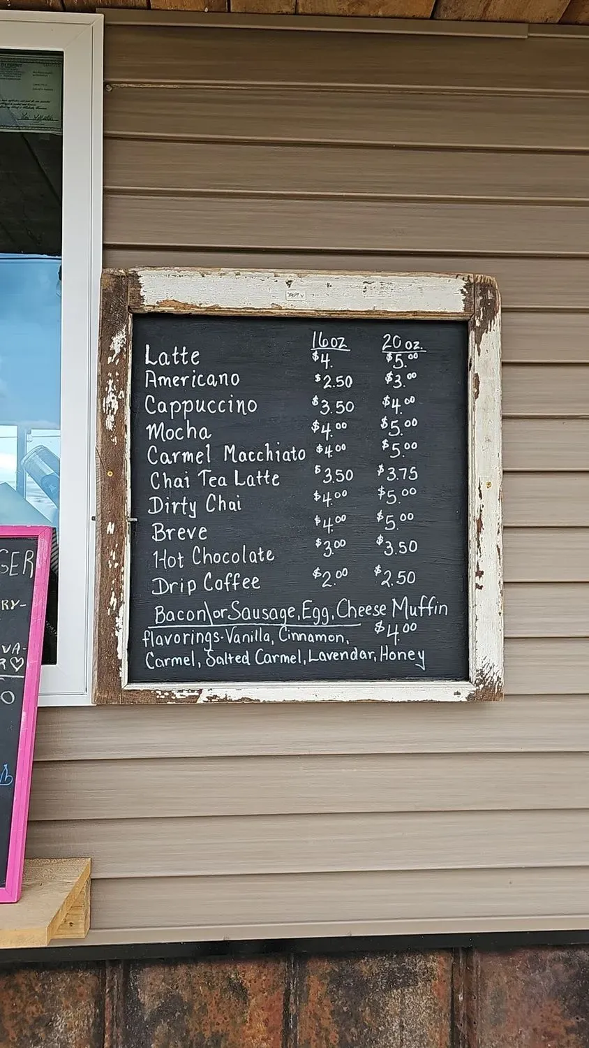 The Java Drip Menu - Updated October 2025