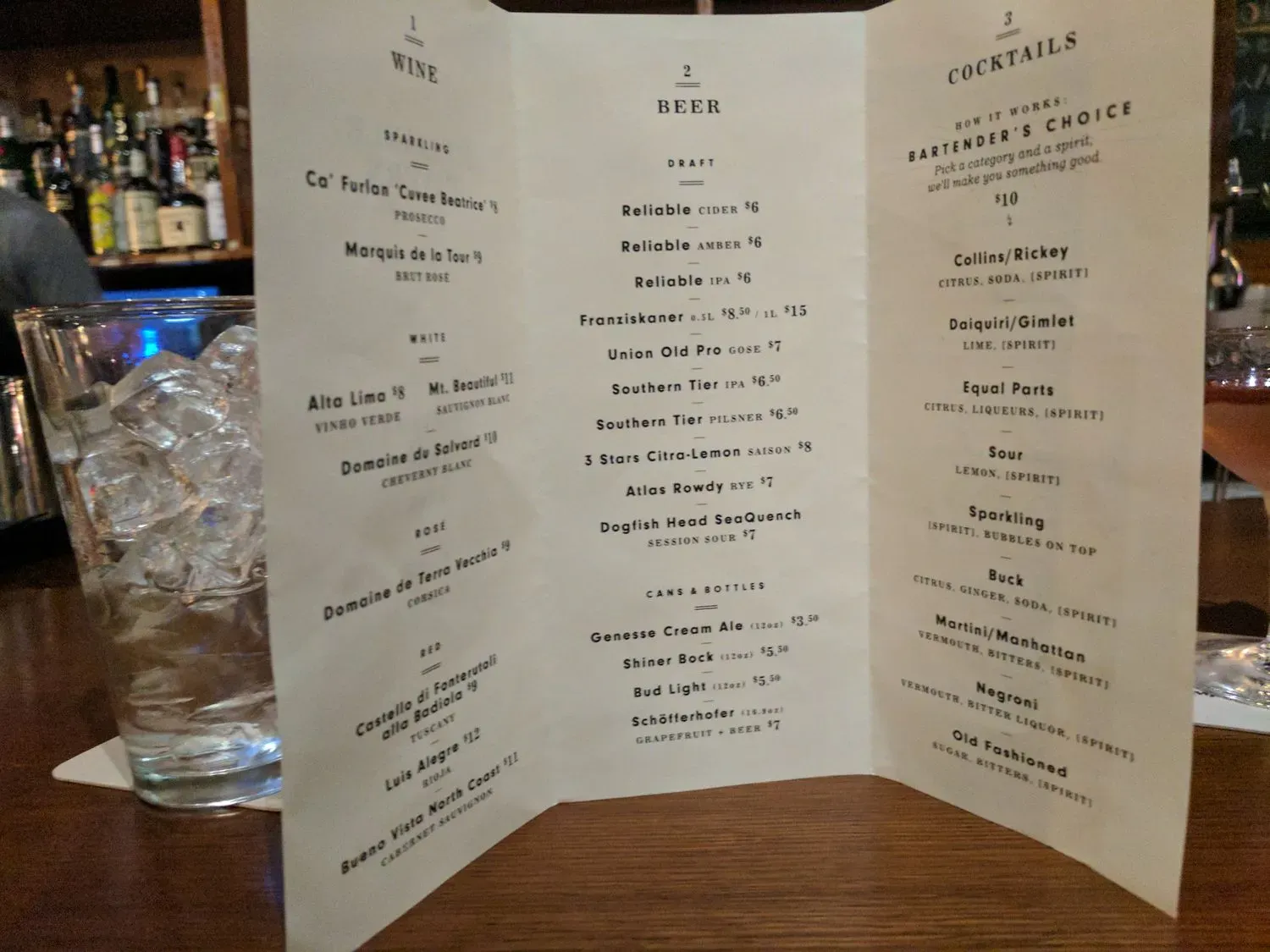 Menu 4