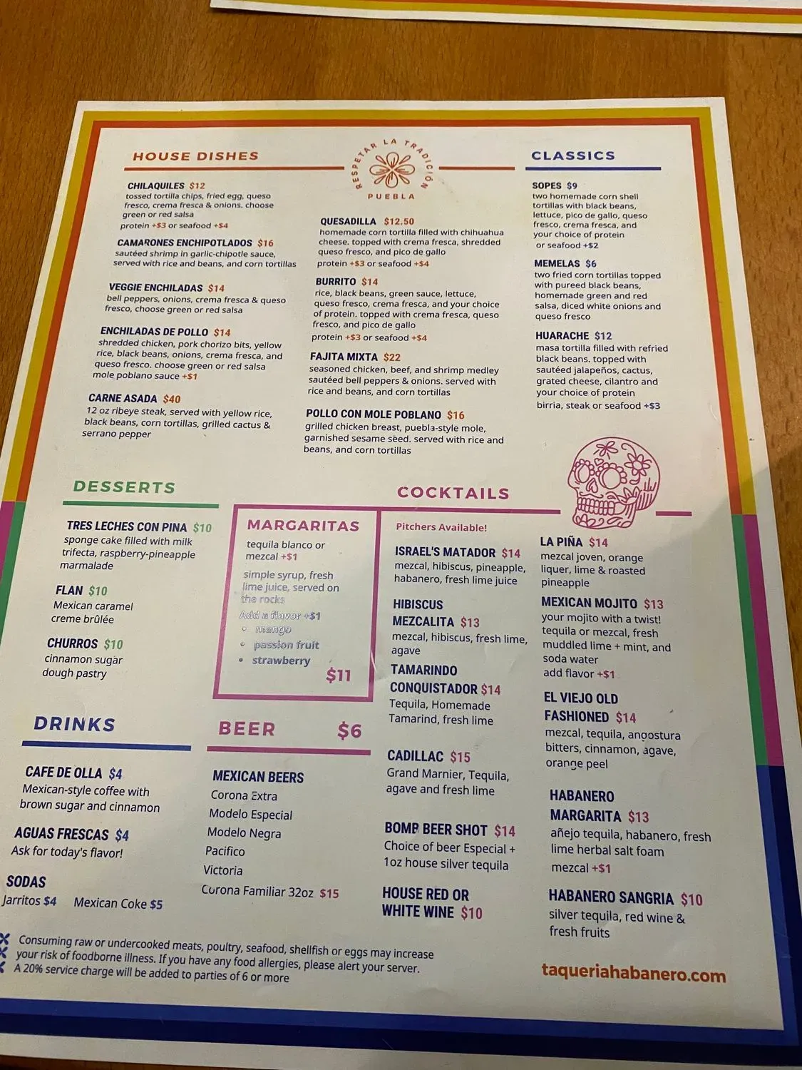 Menu 6