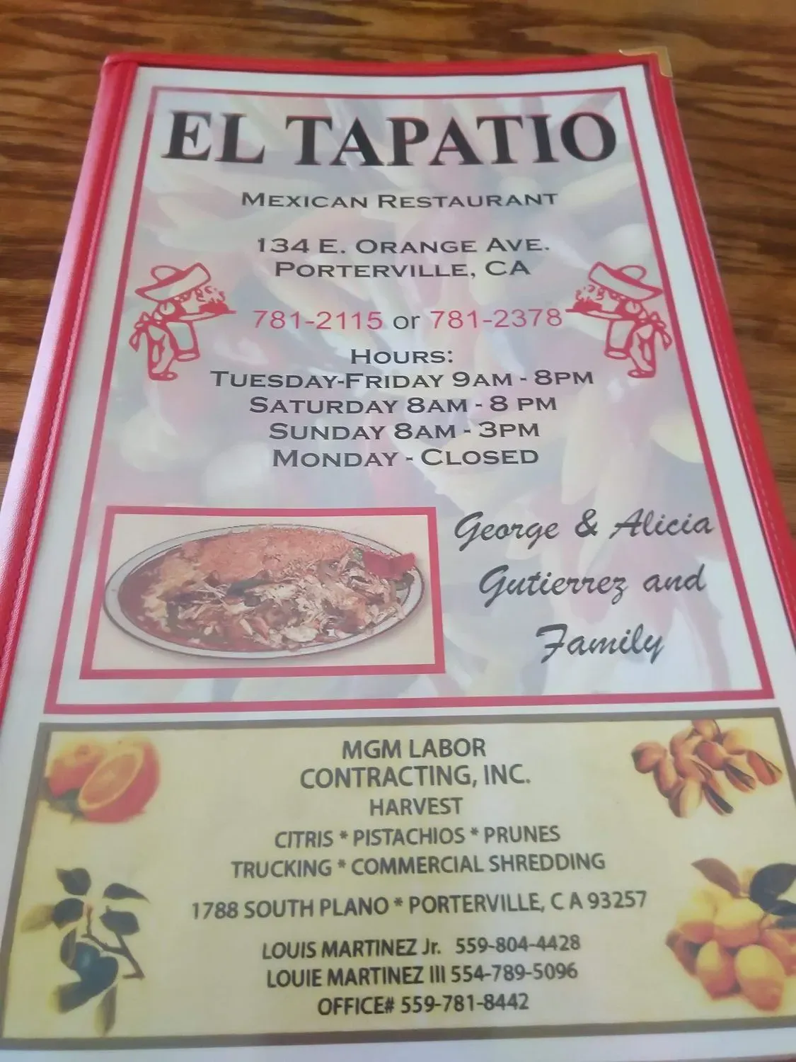 Menu 4