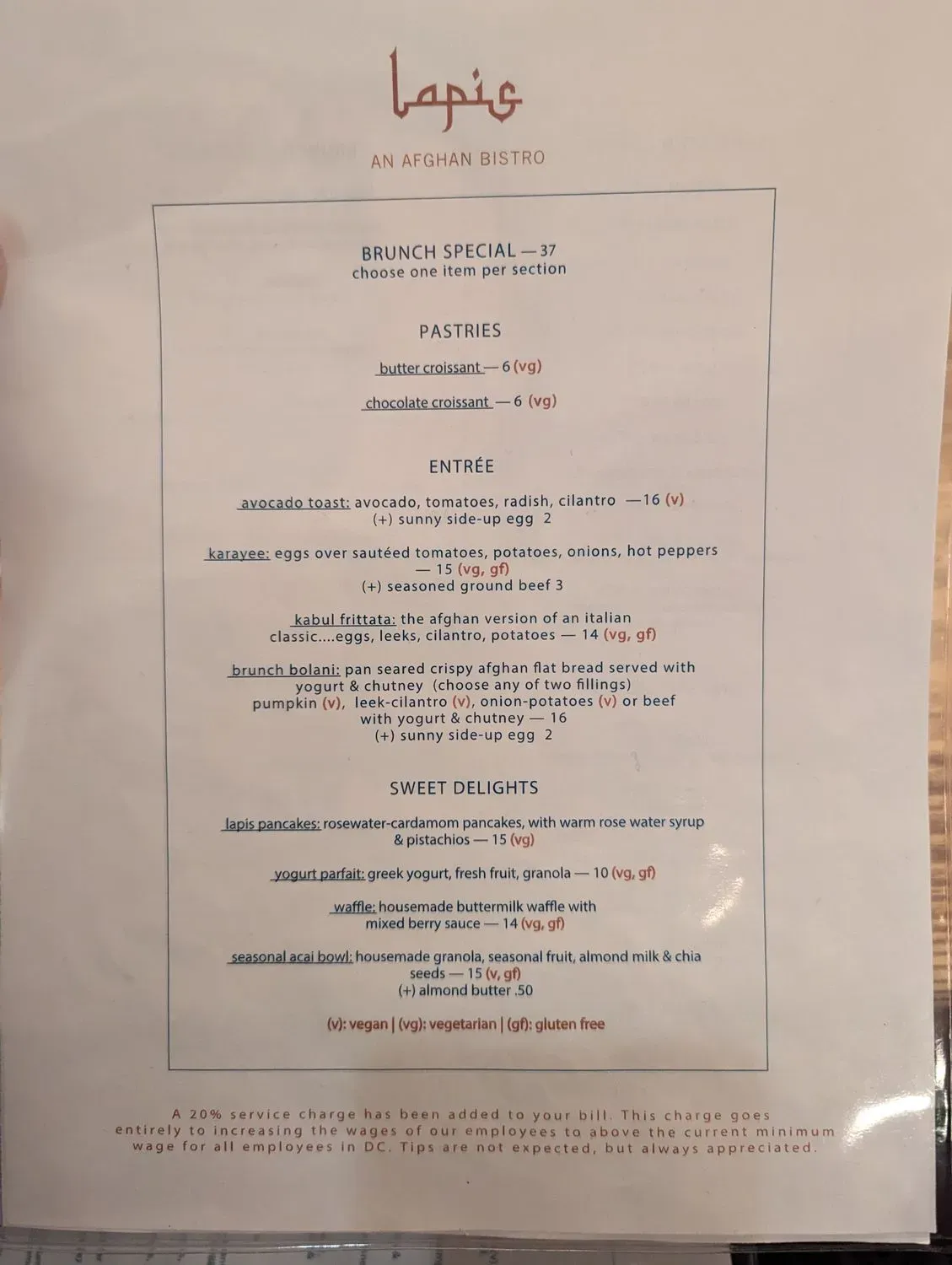 Menu 4