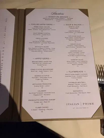 Menu 6