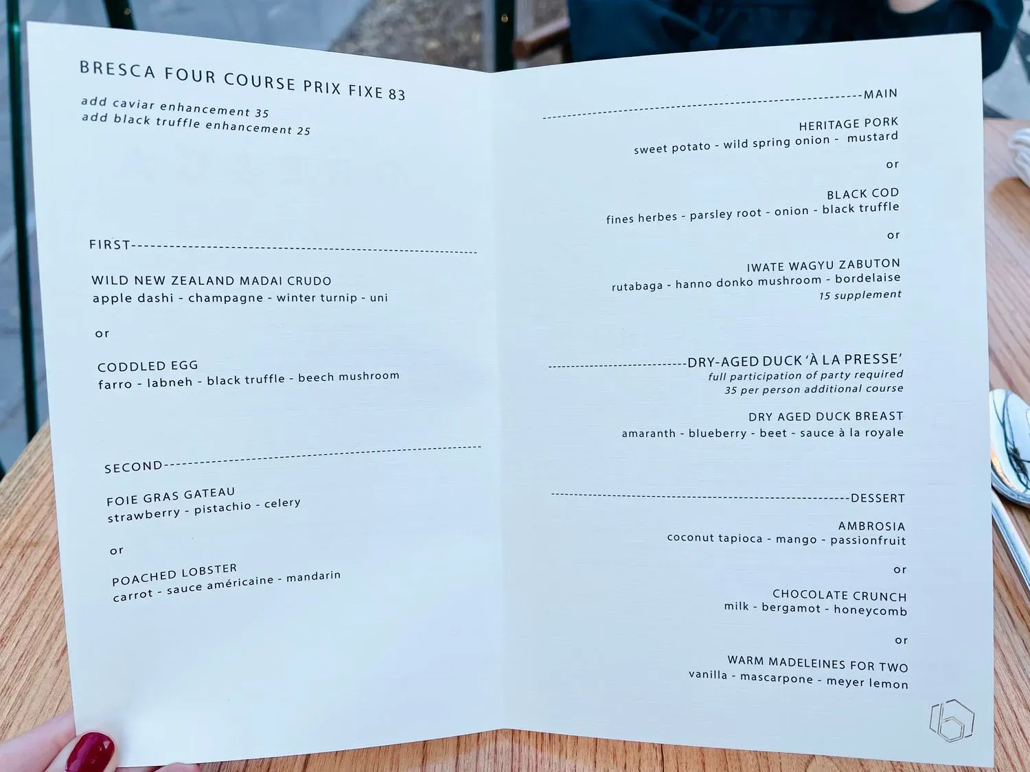 Menu 3