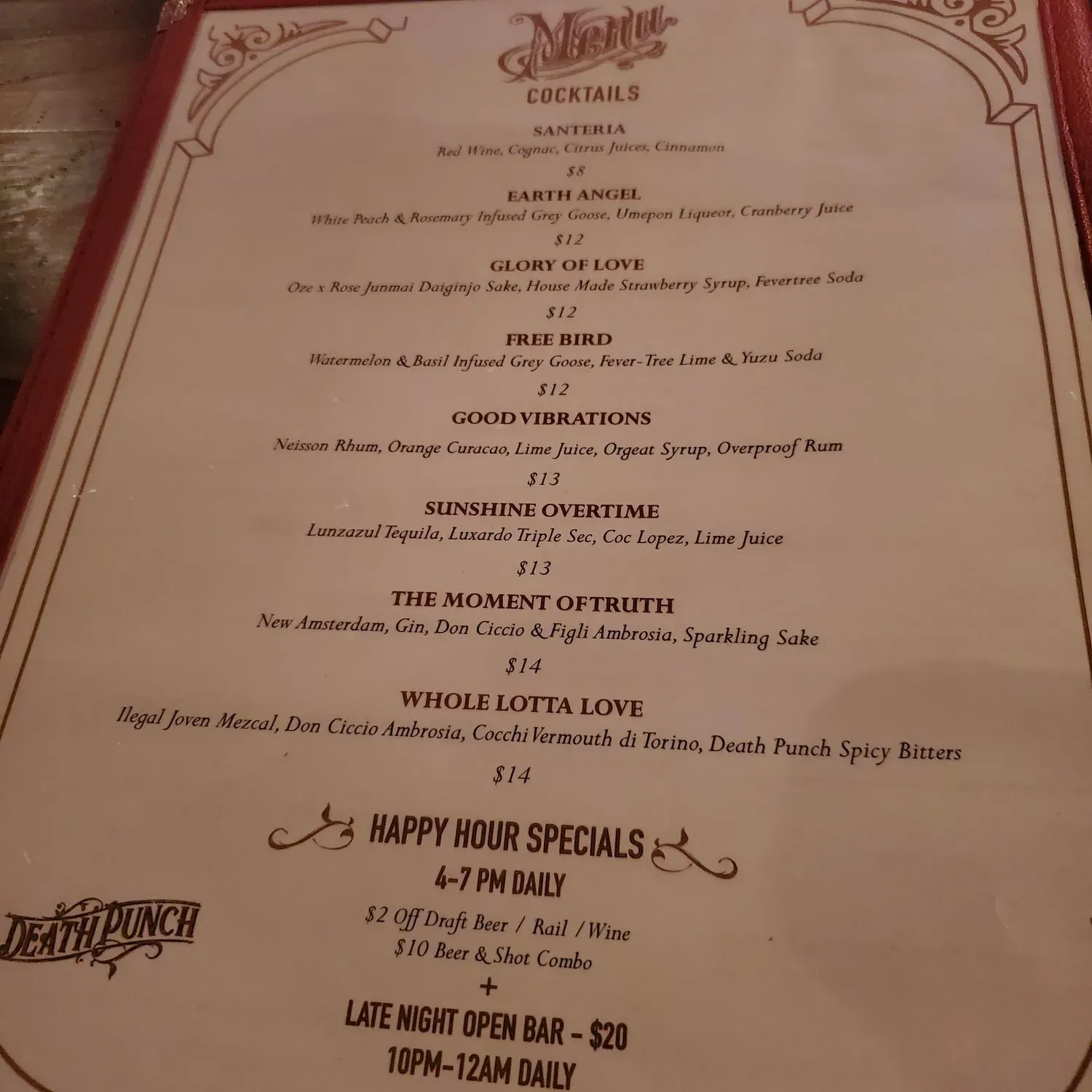 Menu 4