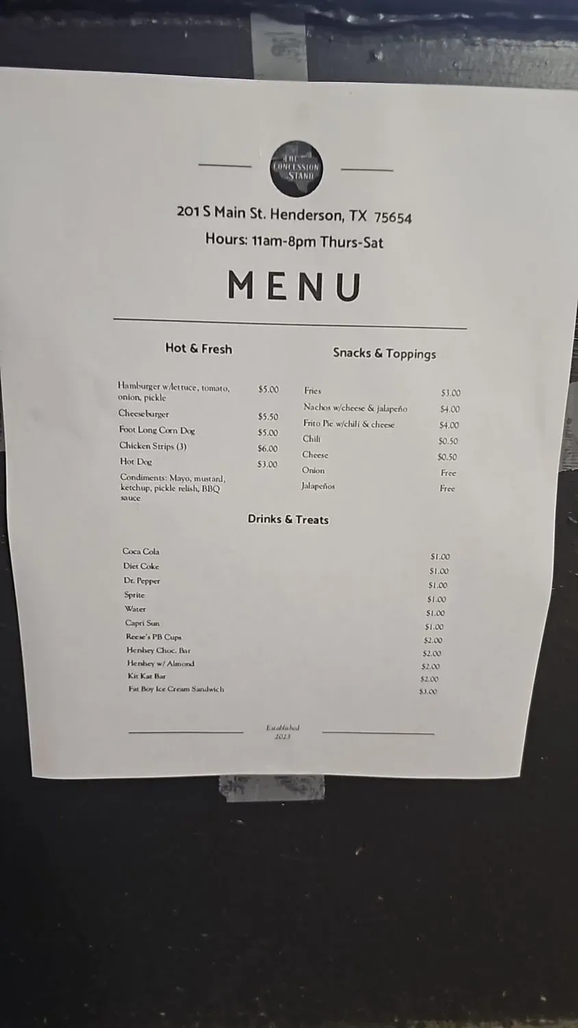 Menu 4