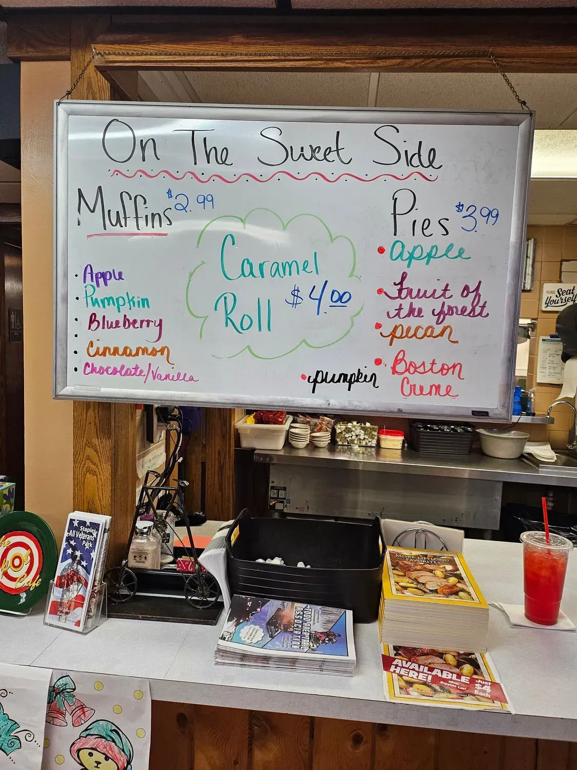 Spot Cafe Menu - Updated October 2025