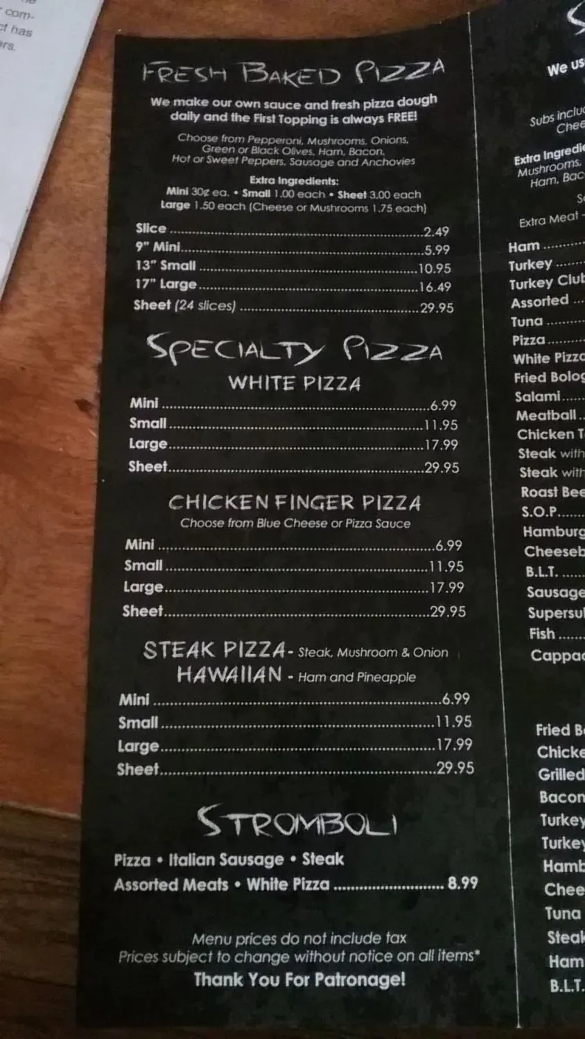 Menu 6