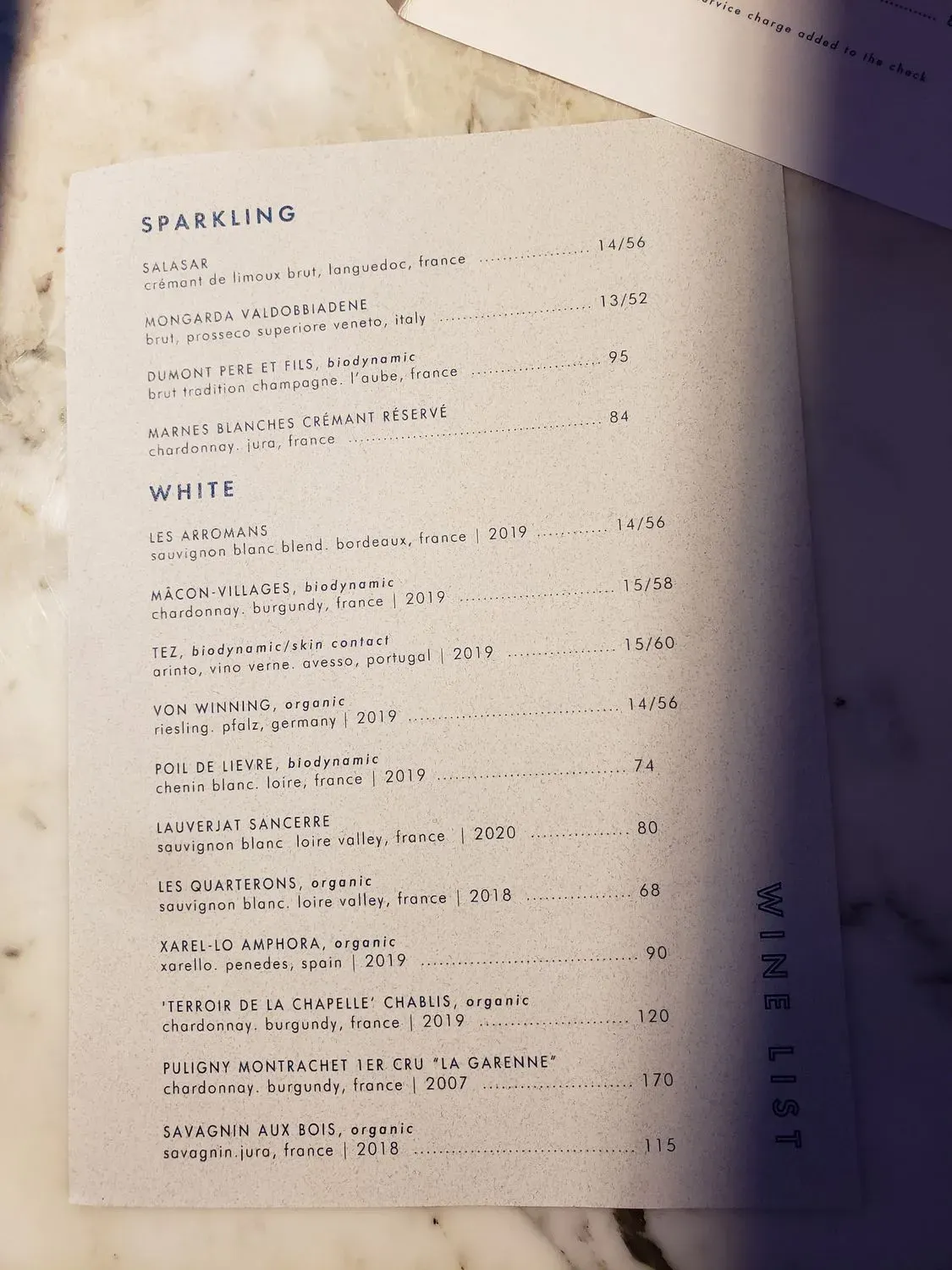 Menu 6