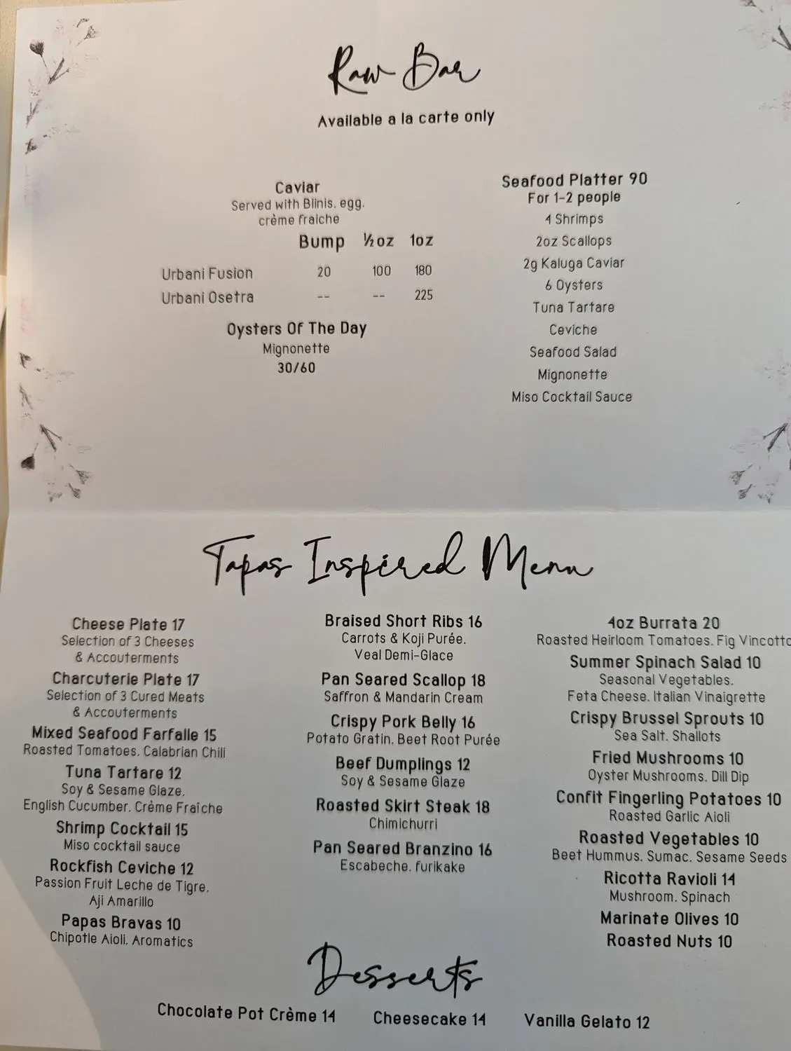 Menu 6