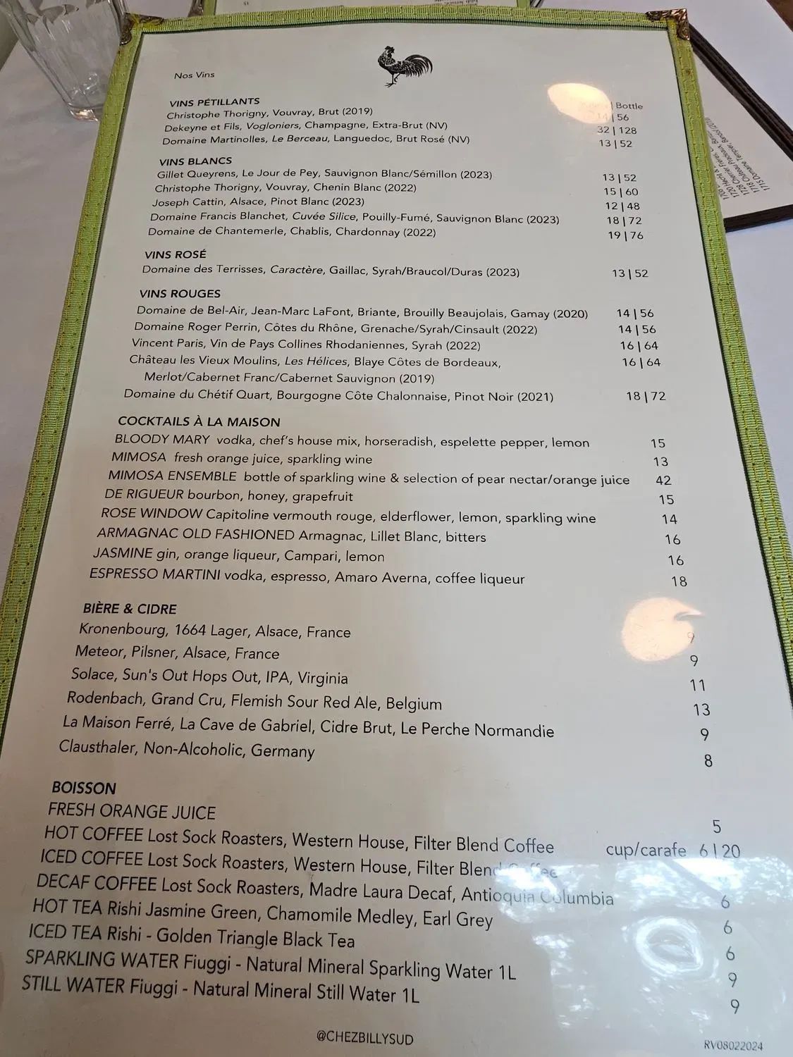 Menu 6