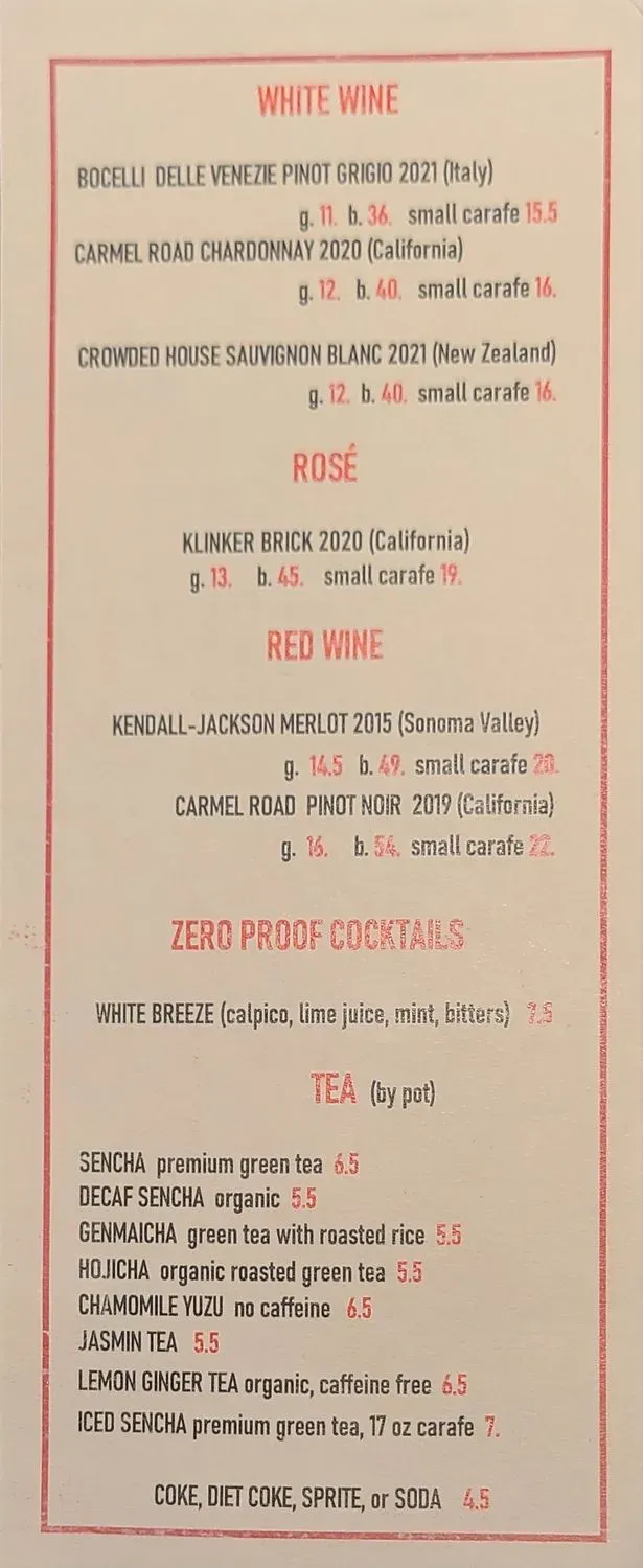 Menu 4