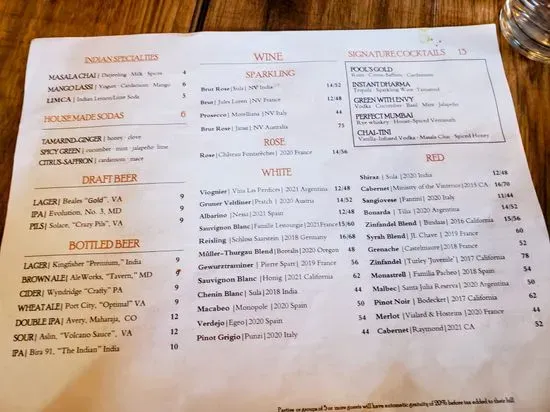 Menu 6