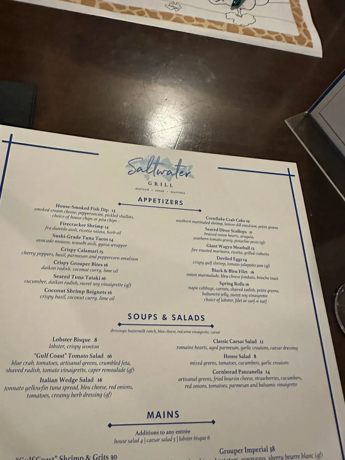 Menu 6