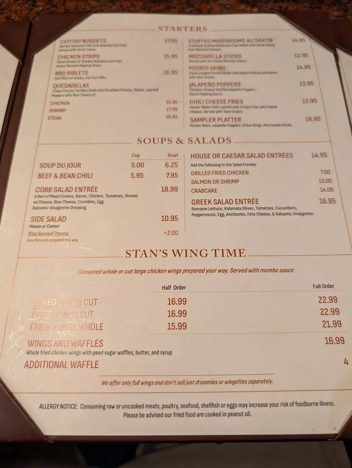 Menu 4