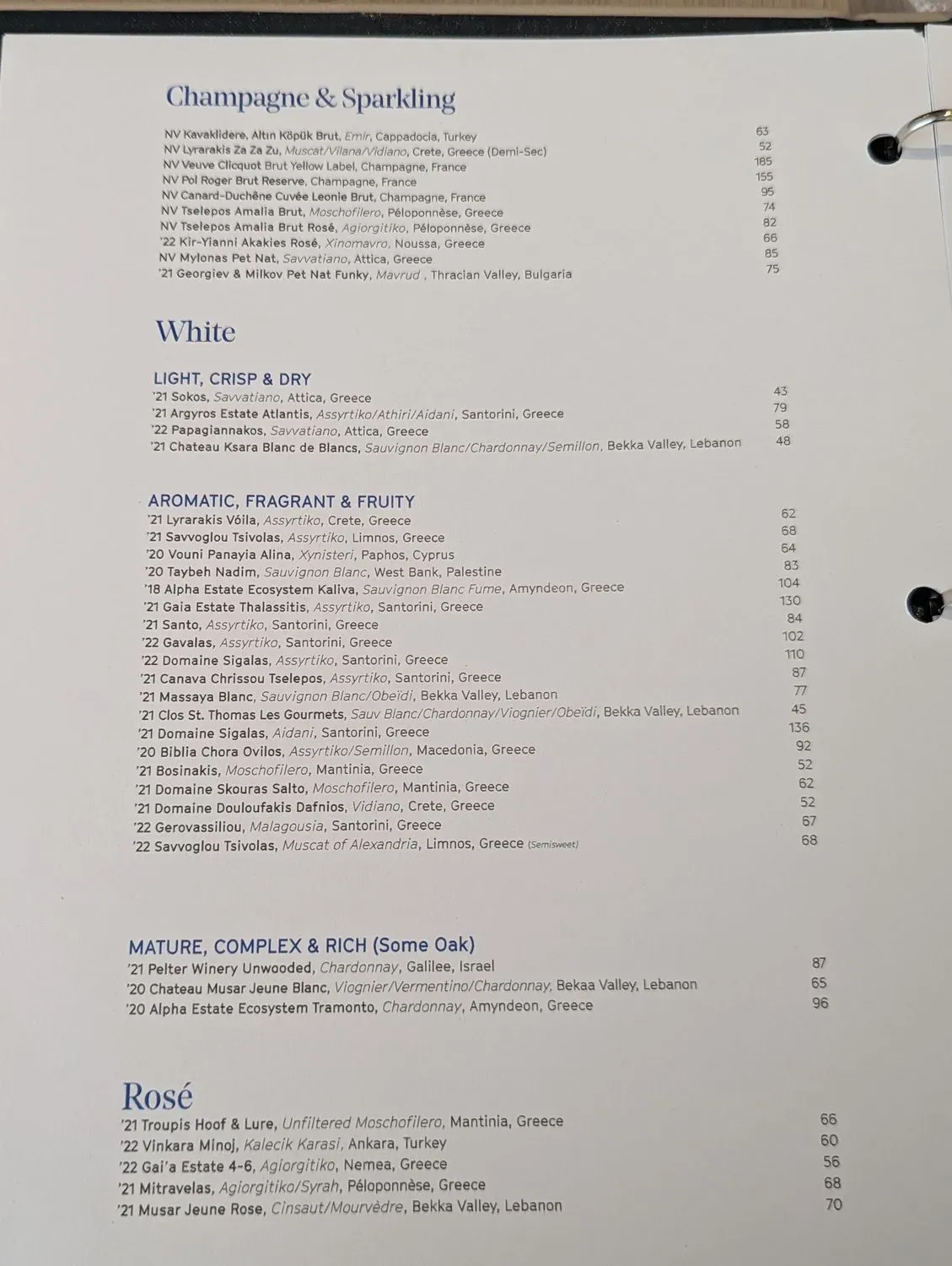 Menu 4