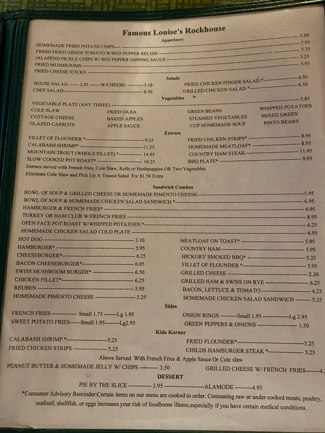 Menu 6