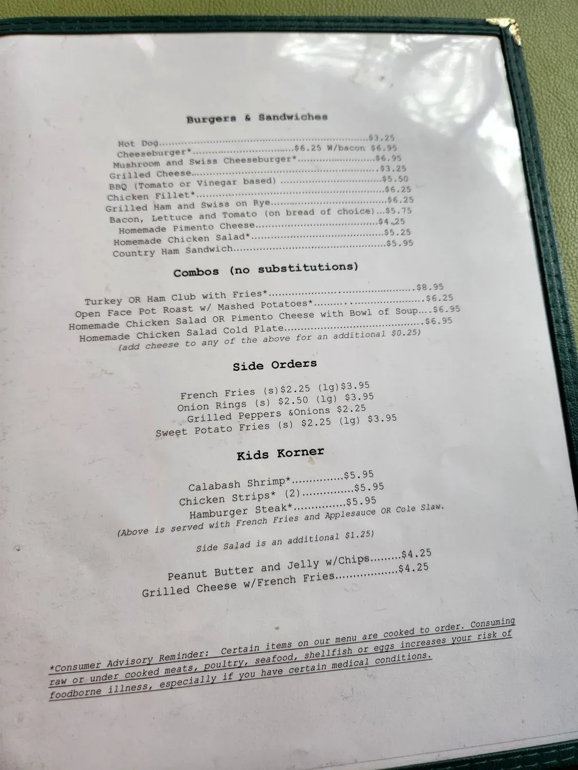 Menu 3