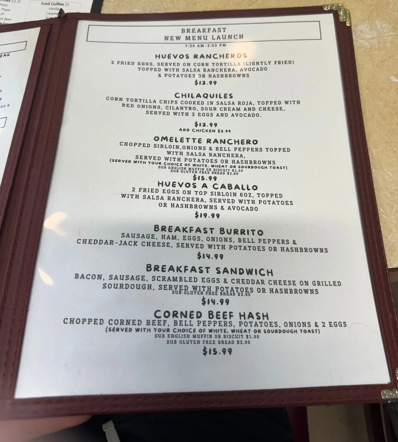 Menu 3