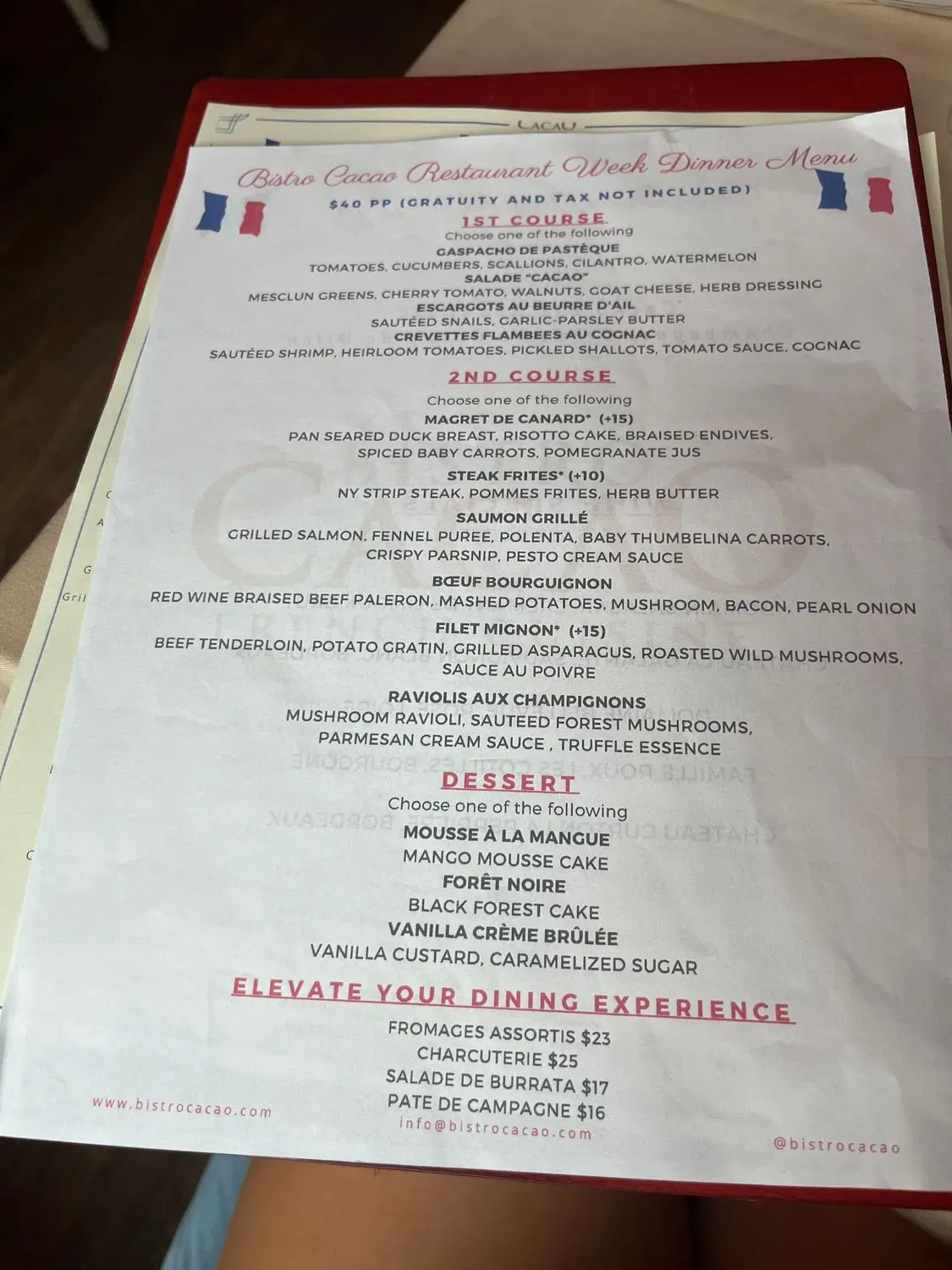 Menu 4