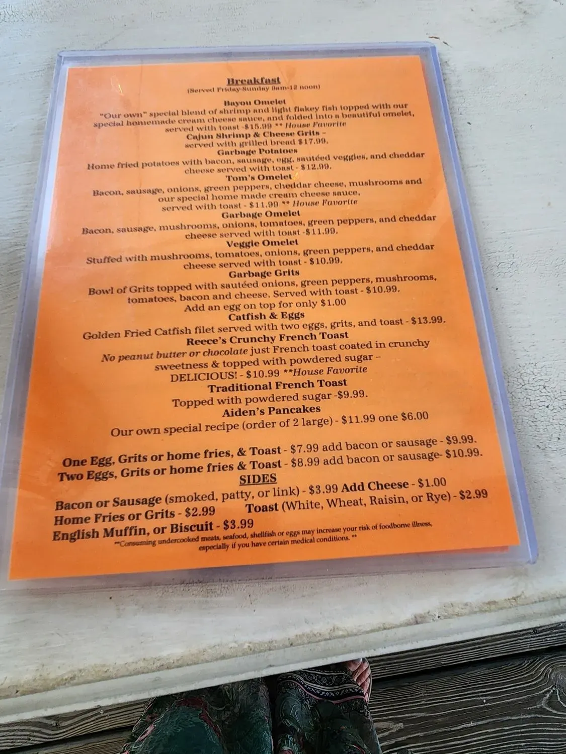 Menu 6